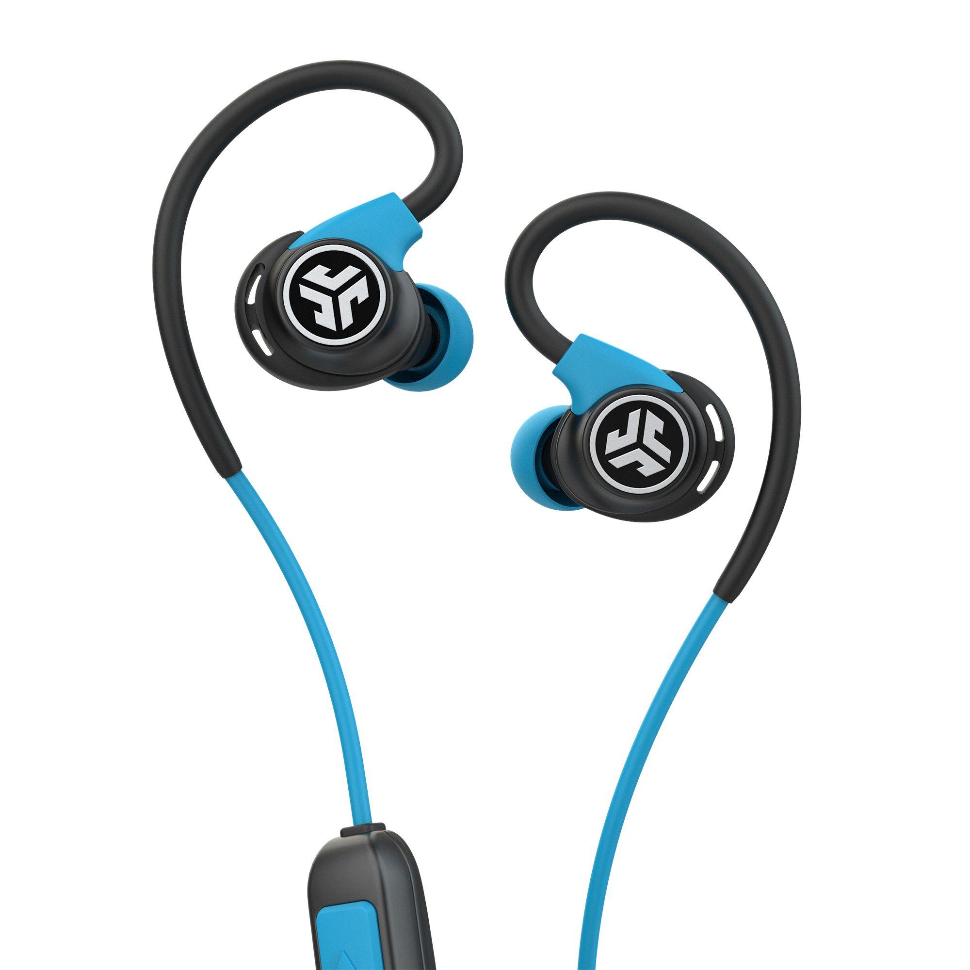 JLAB Fit Sport 3 Wireless Fitness Earbuds - Black/Blue | JAR Computers JLAB Fit Sport 3 Wireless Fitness Earbuds - Black/Blue