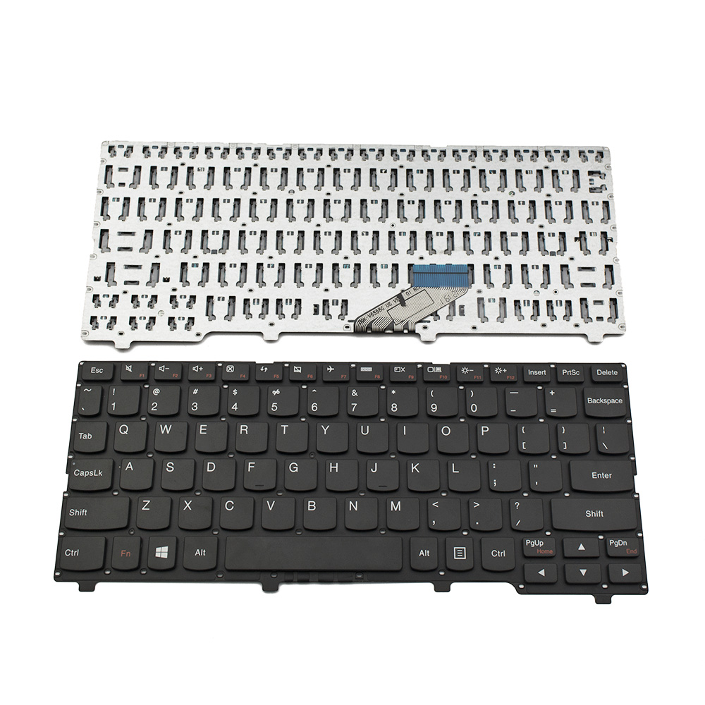 Клавиатура за лаптоп Lenovo IdeaPad 110S-11IBR Черна Без Рамка (Малък Ентър) / Black Without Frame US | JAR Computers Клавиатура за лаптоп Lenovo IdeaPad 110S-11IBR Черна Без Рамка (Малък Ентър) / Black Without Frame US