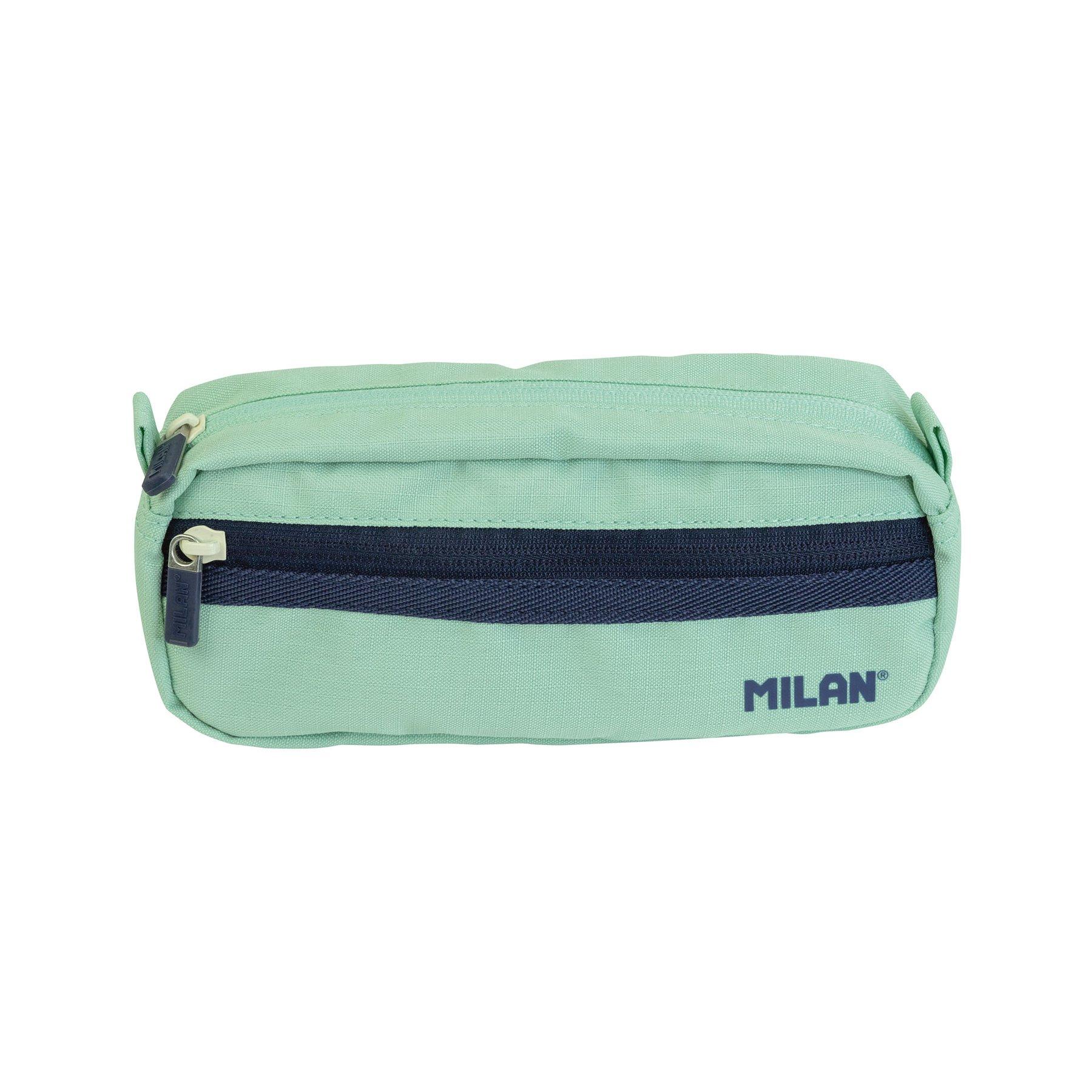 Milan Несесер 1918, с 2 ципа, зелен | JAR Computers Milan Несесер 1918, с 2 ципа, зелен