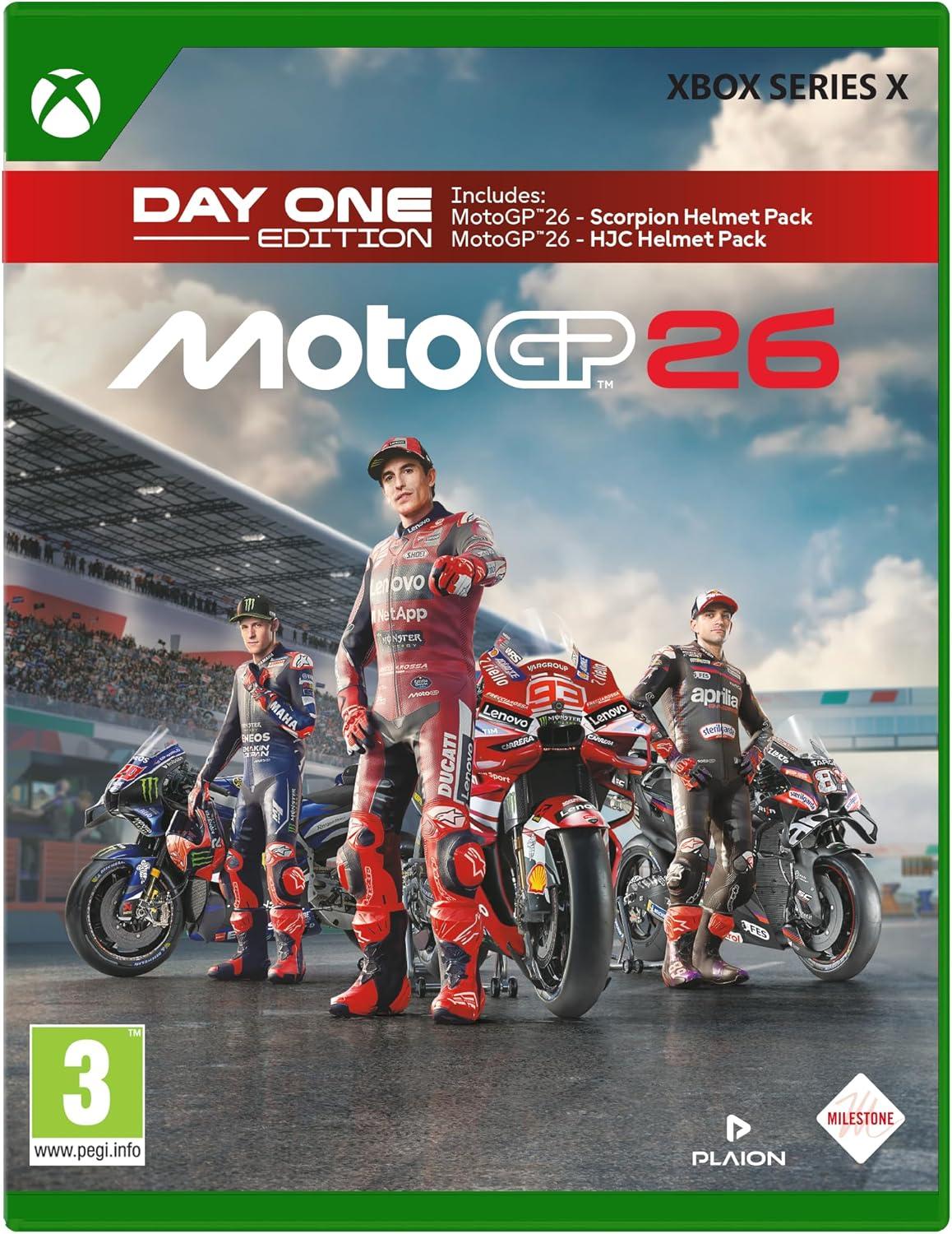 MotoGP 26 - Day 1 Edition (Xbox Series X) | JAR Computers MotoGP 26 - Day 1 Edition (Xbox Series X)