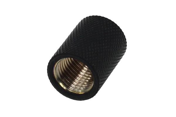Муфа Alphacool, Вътрешна резба G1/4 AG - G1/4 AG, Черен мат | JAR Computers Муфа Alphacool, Вътрешна резба G1/4 AG - G1/4 AG, Черен мат