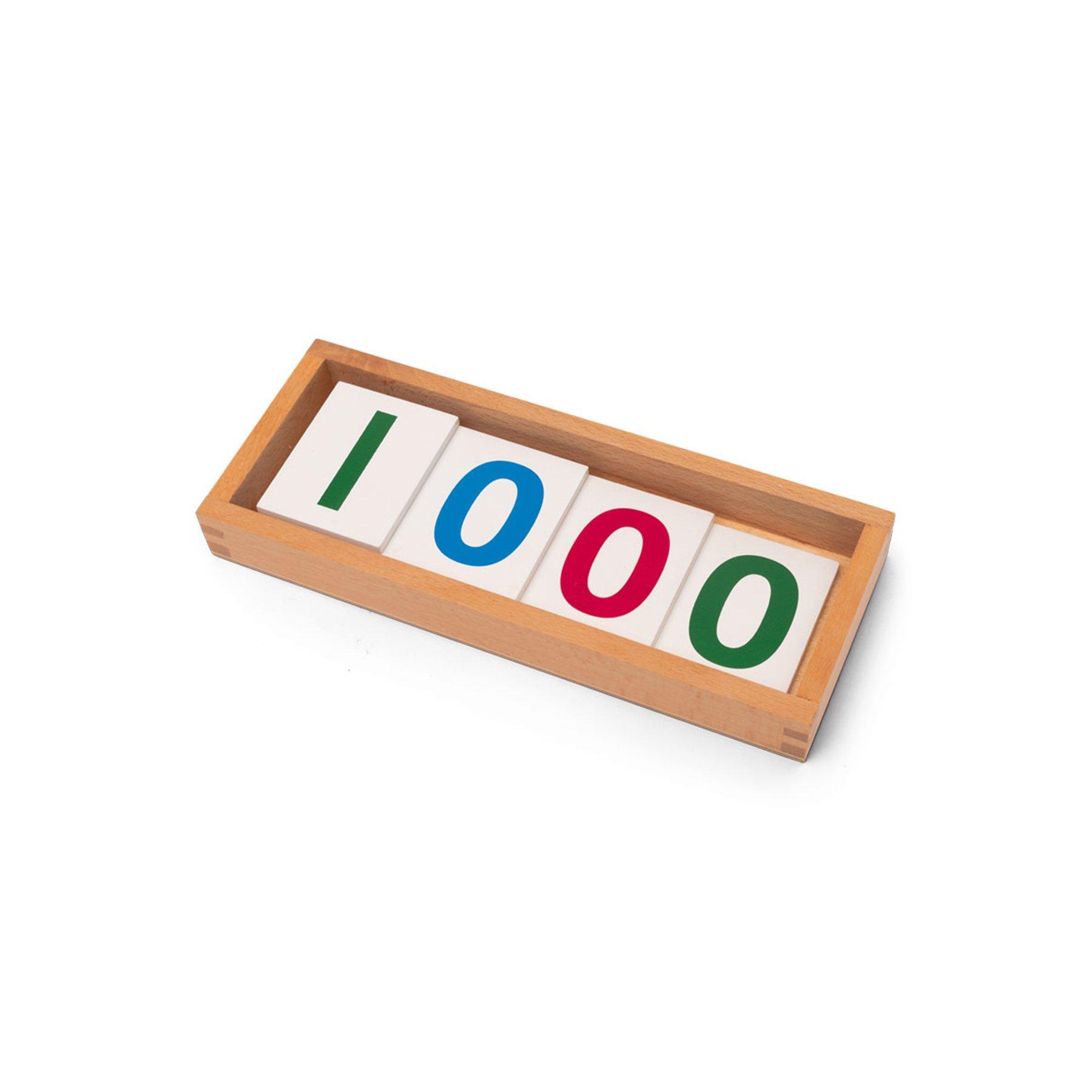 Nowa Szkola Карти Монтесори, с числа, в кутия | JAR Computers Nowa Szkola Карти Монтесори, с числа, в кутия