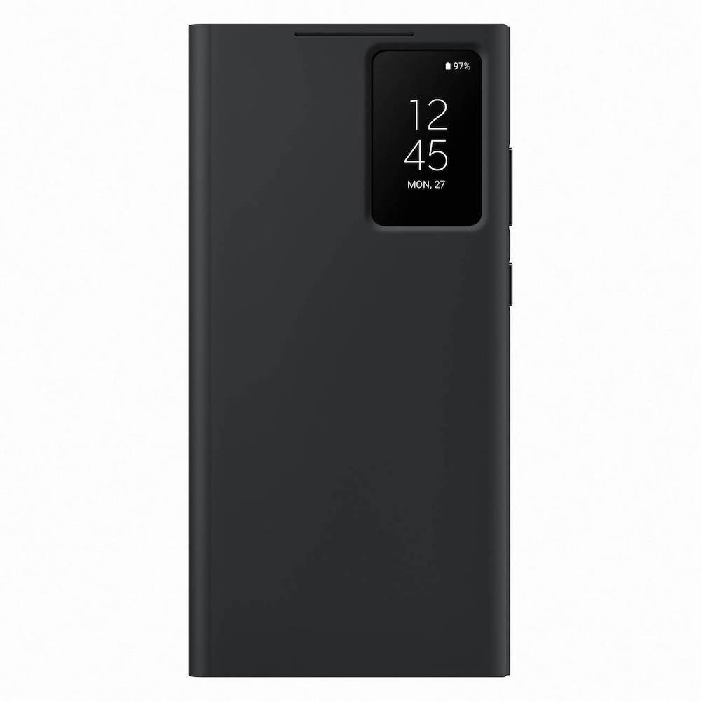 Оригинален калъф през който виждате информация от дисплея за Samsung Galaxy S23 Ultra (черен) - Samsung Galaxy S-View Wallet Cover EF-ZS918CB (разопакован продукт) | JAR Computers Оригинален калъф през който виждате информация от дисплея за Samsung Galaxy S23 Ultra (черен) - Samsung Galaxy S-View Wallet Cover EF-ZS918CB (разопакован продукт)
