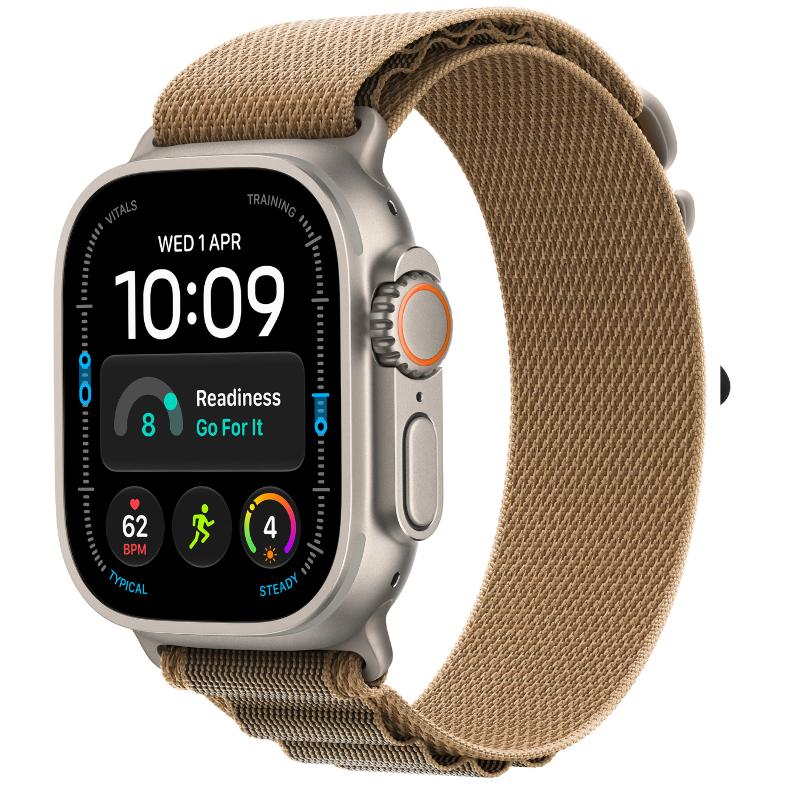 Смарт часовник Apple Watch Ultra 4 49mm Nat/Desert Loop S mjae4 , 64 , Apple S11 64-bit Dual Core