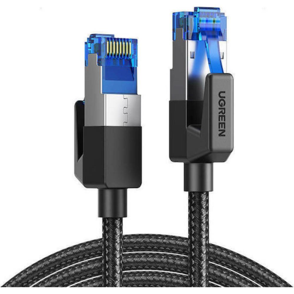 Ugreen NW153 Cat 8 F/FTP Braid Ethernet RJ45 Cable 1.5m black (80430) (UGR80430)