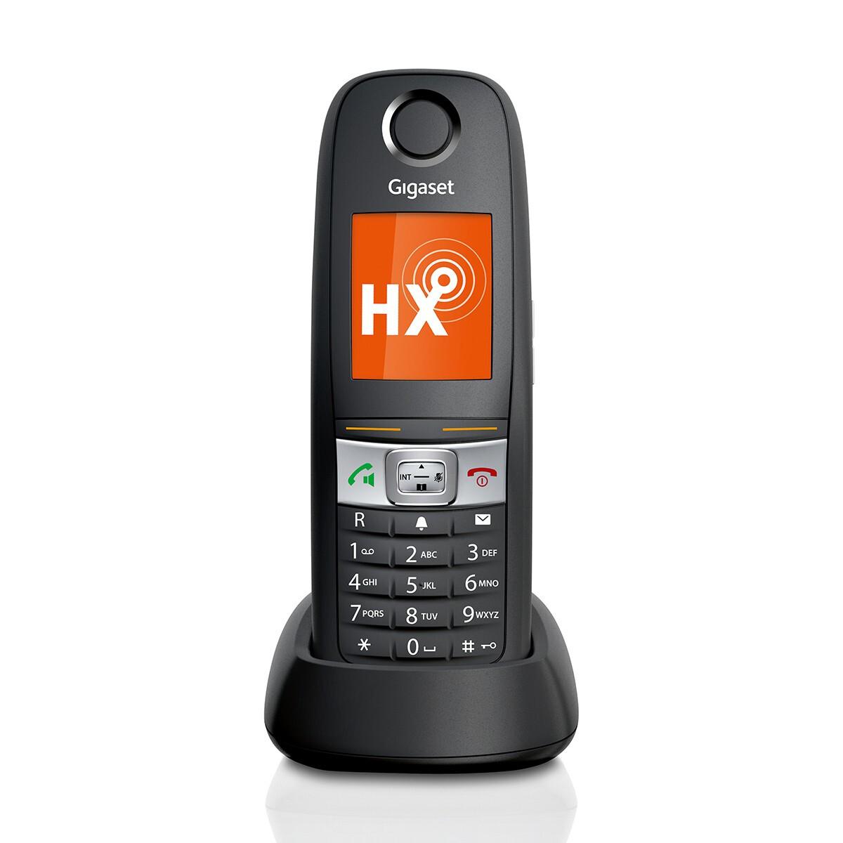 Gigaset E630HX DECT телефонна слушалка Индикация за входящо повикване Черен | JAR Computers Gigaset E630HX DECT телефонна слушалка Индикация за входящо повикване Черен
