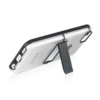 Хибриден кейс и поставка за iPhone 5C - Macally HardShell Kickstand (черен-прозрачен) | JAR Computers Хибриден кейс и поставка за iPhone 5C - Macally HardShell Kickstand (черен-прозрачен)