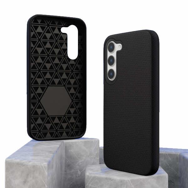 Хибриден кейс с най-висока степен на защита за Samsung Galaxy S25 Ultra - Prio Protective Hybrid Cover (черен) | JAR Computers Хибриден кейс с най-висока степен на защита за Samsung Galaxy S25 Ultra - Prio Protective Hybrid Cover (черен)