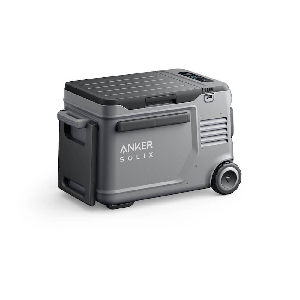 Иновативен портативен хладилник с фризер - Anker SOLIX EverFrost 2 Electric Cooler 40L With 288Wh Battery (тъмносив) | JAR Computers Иновативен портативен хладилник с фризер - Anker SOLIX EverFrost 2 Electric Cooler 40L With 288Wh Battery (тъмносив)
