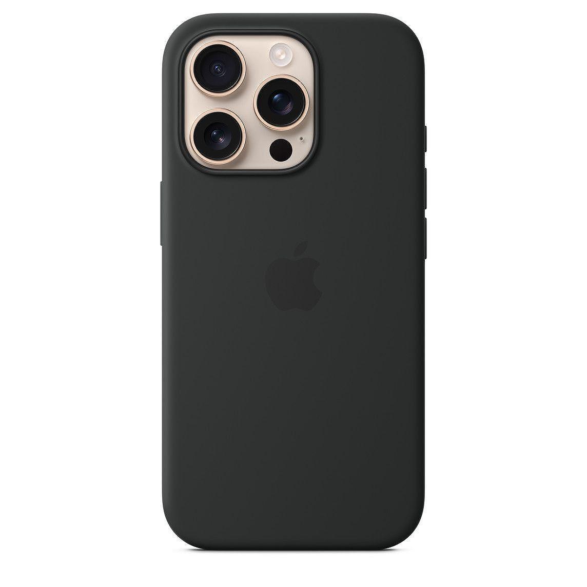 Калъф Apple iPhone 16 Pro Silicone w Magsafe Black myyj3