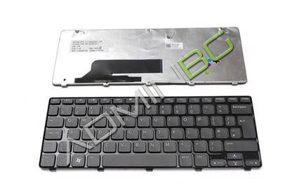 Клавиатура за лаптоп Dell Inspiron M101z 1120 Black Frame Black US/UK | JAR Computers Клавиатура за лаптоп Dell Inspiron M101z 1120 Black Frame Black US/UK