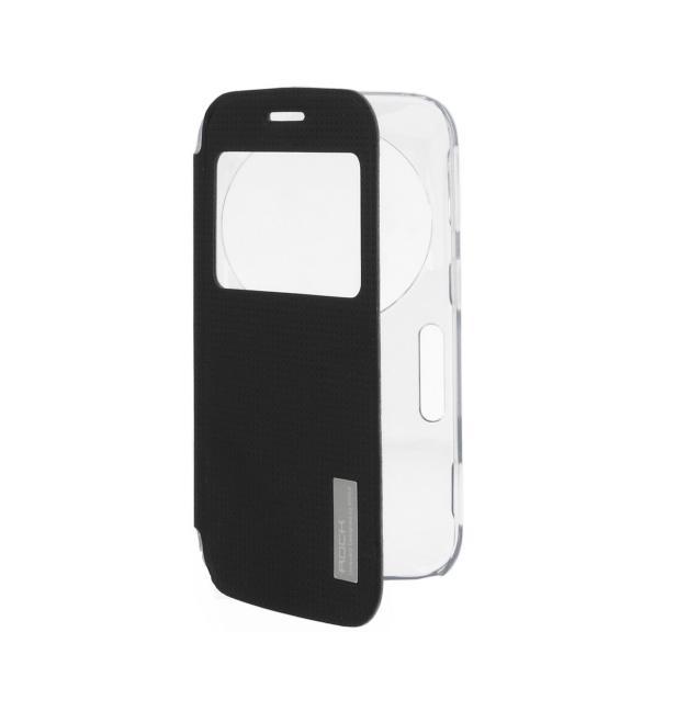 Кожен калъф, тип портфейл за Samsung Galaxy K Zoom - Rock Elegant Flip Case (черен) | JAR Computers Кожен калъф, тип портфейл за Samsung Galaxy K Zoom - Rock Elegant Flip Case (черен)