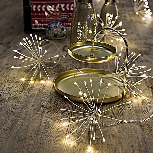 Коледни Лампички 120MINI LED Букет Топла св 3xAA 6сета 20LED-30см IP44 | JAR Computers Коледни Лампички 120MINI LED Букет Топла св 3xAA 6сета 20LED-30см IP44