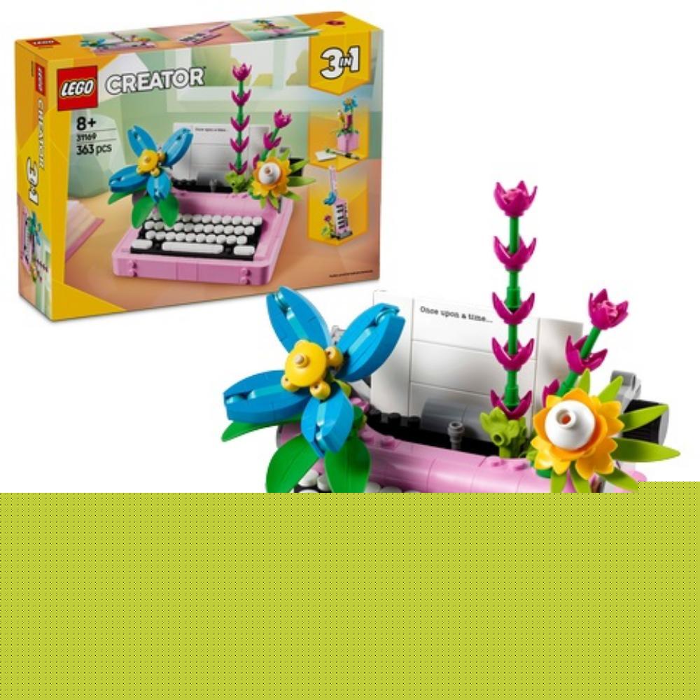 Lego Creator 3-In-1 Typewriter With Flowers (31169) (LGO31169)
