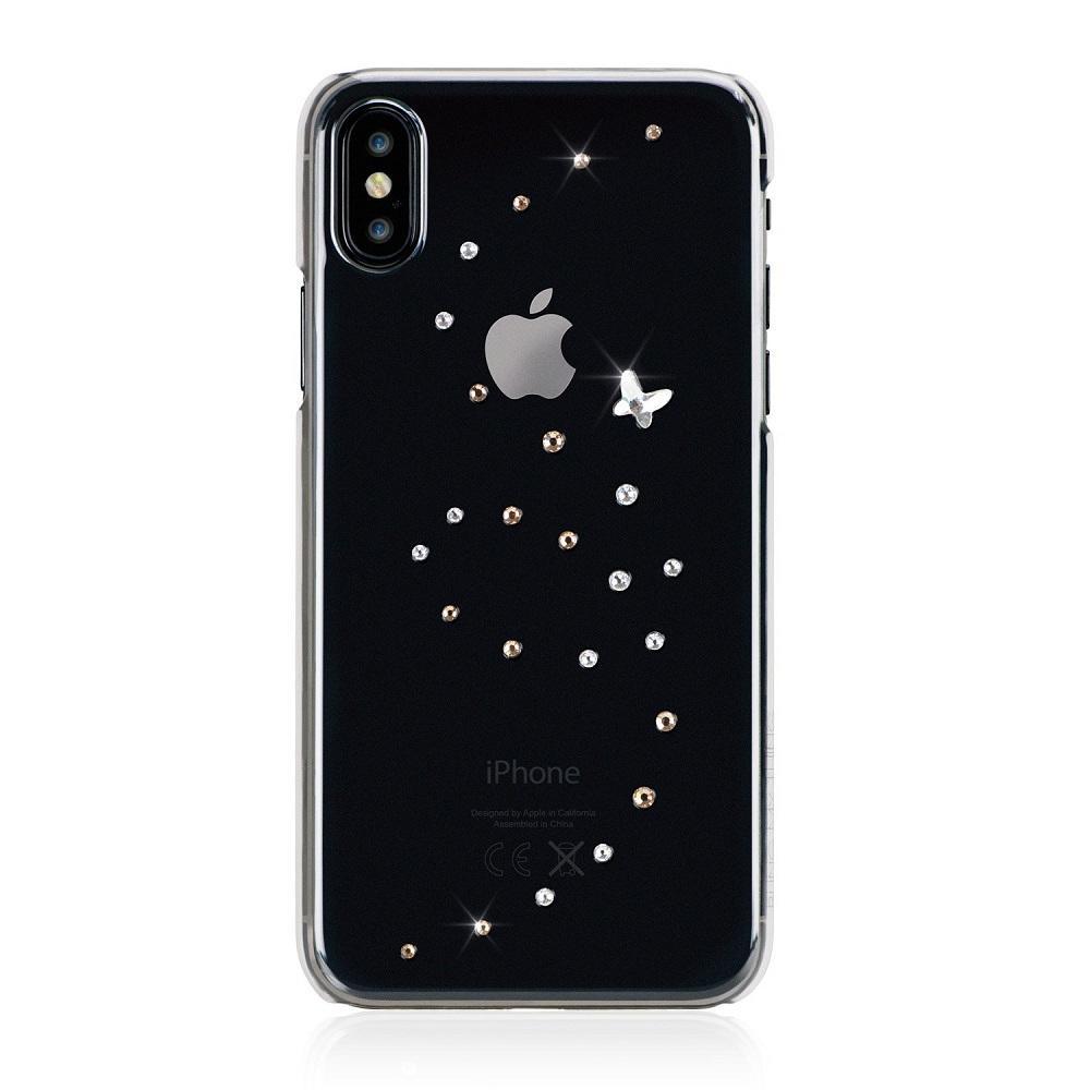 Поликарбонатов кейс с кристали Сваровски за iPhone XS, iPhone X - Bling My Thing Papillon Angel Tears Swarovski (прозрачен) | JAR Computers Поликарбонатов кейс с кристали Сваровски за iPhone XS, iPhone X - Bling My Thing Papillon Angel Tears Swarovski (прозрачен)