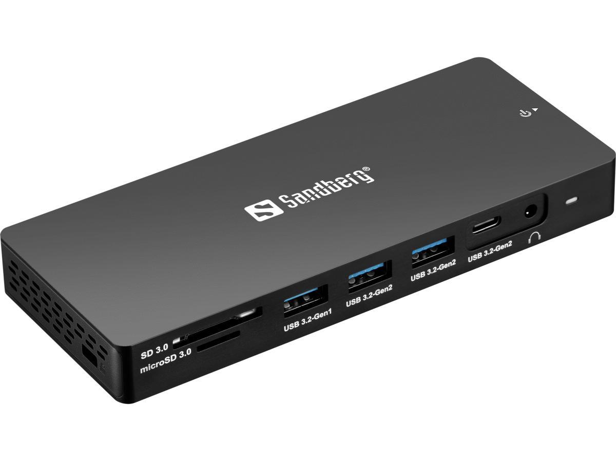 Sandberg USB-C 13in1 DockingStation Pro | JAR Computers Sandberg USB-C 13in1 DockingStation Pro