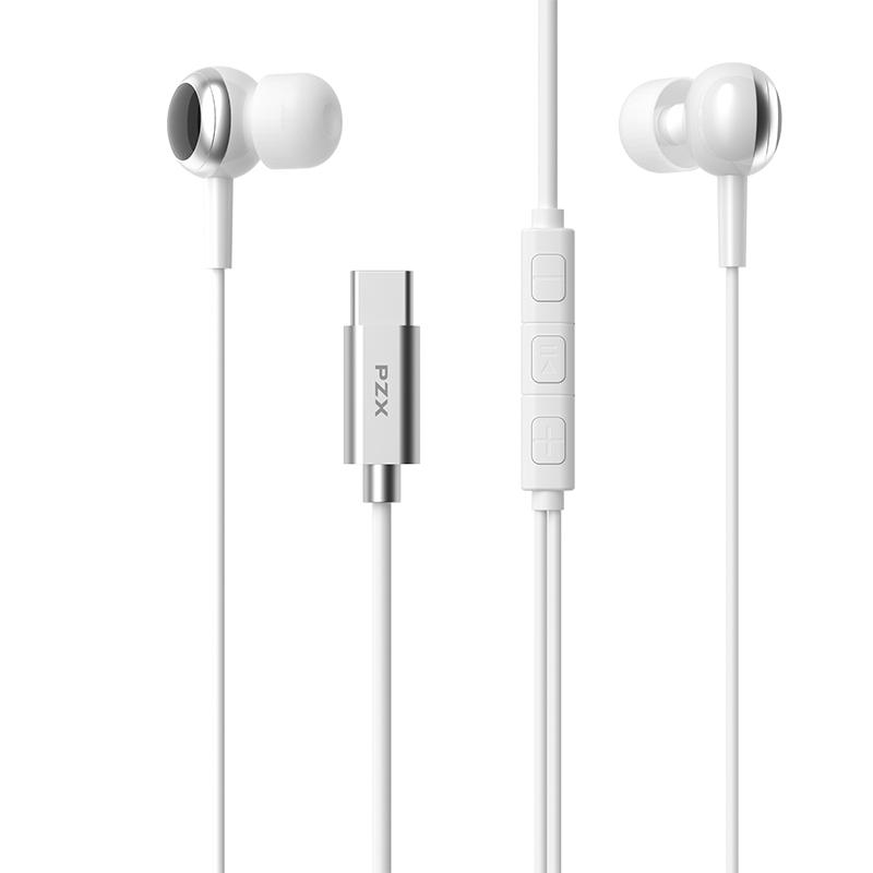 Слушалки с микрофон PZX 1582- type C Superbass