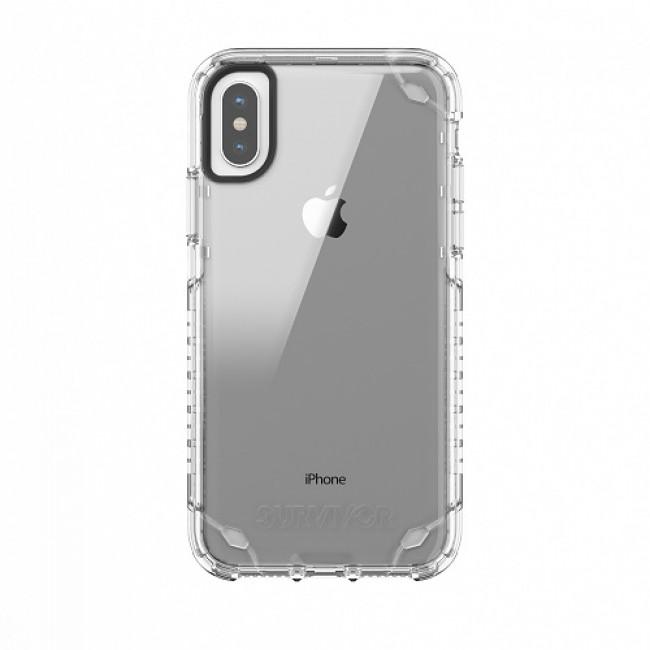 Защита от най-висок клас за iPhone XS, iPhone X - Griffin Survivor Strong (прозрачен) | JAR Computers Защита от най-висок клас за iPhone XS, iPhone X - Griffin Survivor Strong (прозрачен)