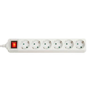 Артикул Lindy 6 Port socket strip 73103 - 1.4 m | JAR Computers Артикул Lindy 6 Port socket strip 73103 - 1.4 m
