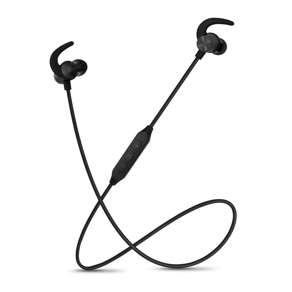 Безжични bluetooth спортни слушалки с микрофон за мобилни устройства - Motorola SP105 Sport Wireless In-Ear Headphones (черен) | JAR Computers Безжични bluetooth спортни слушалки с микрофон за мобилни устройства - Motorola SP105 Sport Wireless In-Ear Headphones (черен)