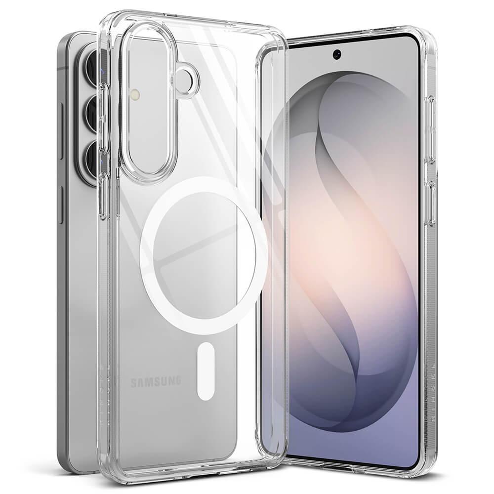 Хибриден кейс с висока степен на защита с MagSafe за Samsung Galaxy S26 Plus - Ringke Fusion MagSafe Case (прозрачен) | JAR Computers Хибриден кейс с висока степен на защита с MagSafe за Samsung Galaxy S26 Plus - Ringke Fusion MagSafe Case (прозрачен)