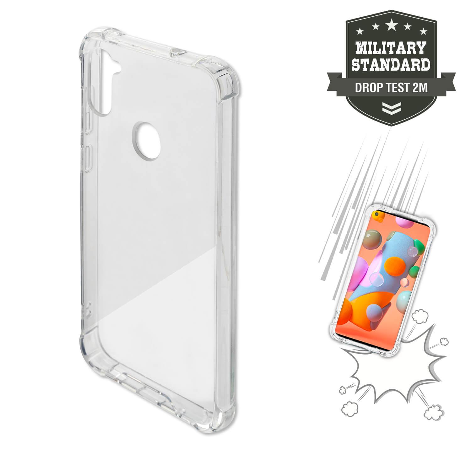 Хибриден удароустойчив кейс за Samsung Galaxy A11 - 4smarts Hard Cover Ibiza (прозрачен) | JAR Computers Хибриден удароустойчив кейс за Samsung Galaxy A11 - 4smarts Hard Cover Ibiza (прозрачен)