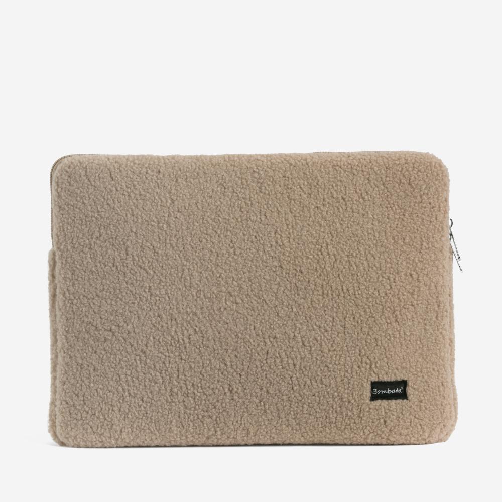 Калъф Bombata Sleeve Teddy 15,6 - 16 inch Taupe