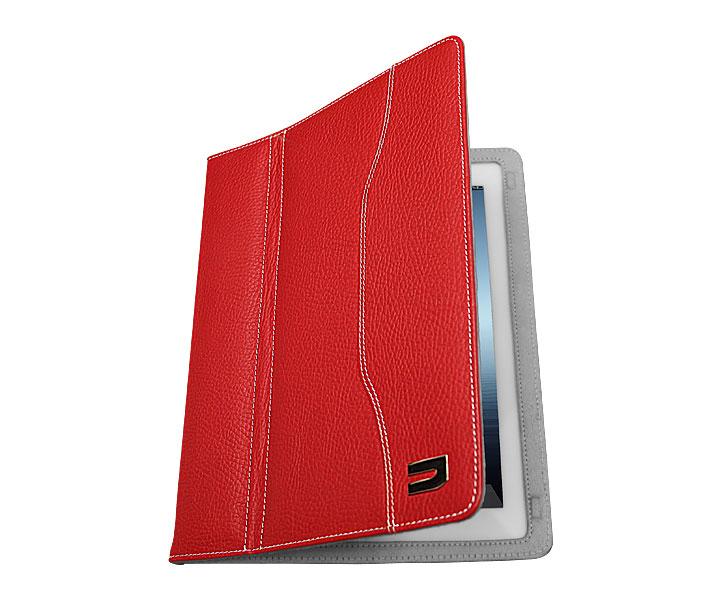 Луксозен кожен калъф (естествена кожа) с поставка за iPad 4, iPad 3, iPad 2 - Urbano Ultra Slim Folder (червен) | JAR Computers Луксозен кожен калъф (естествена кожа) с поставка за iPad 4, iPad 3, iPad 2 - Urbano Ultra Slim Folder (червен)
