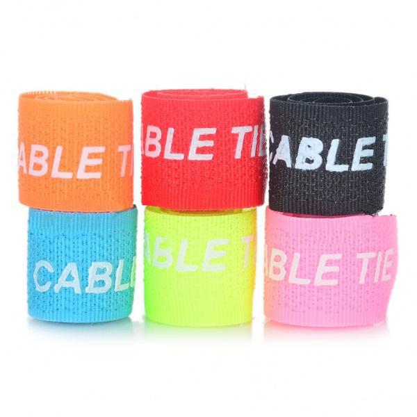 Органайзер за кабели - Cable Tie Velcro (6 броя) | JAR Computers Органайзер за кабели - Cable Tie Velcro (6 броя)