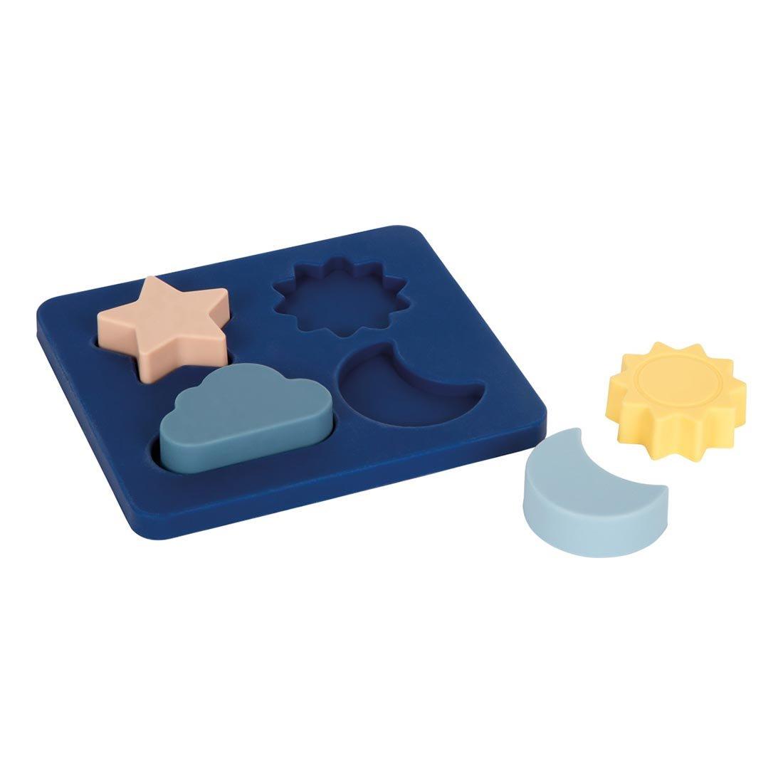 Small Foot Пъзел с форми за вгнездяване, силиконов