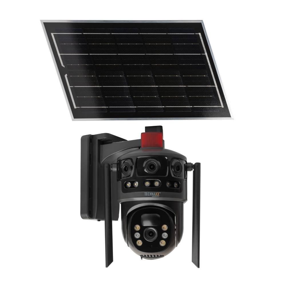 Technaxx TX-329 4G модул двойна външна смарт камера със соларен панел | JAR Computers Technaxx TX-329 4G модул двойна външна смарт камера със соларен панел