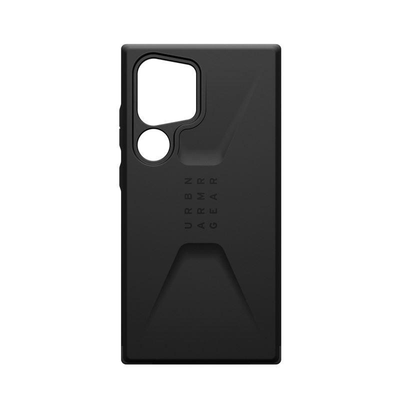 Удароустойчив хибриден кейс за Samsung Galaxy S24 Ultra - Urban Armor Gear Civilian Case (черен) | JAR Computers Удароустойчив хибриден кейс за Samsung Galaxy S24 Ultra - Urban Armor Gear Civilian Case (черен)