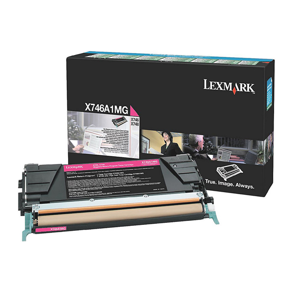 X746/748 MAG. RET. PR. TONER CRTR (7k) (LEXX746A1MG)