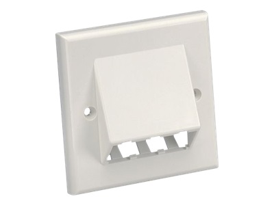 3 Module Space 86x86mm Faceplate | JAR Computers 3 Module Space 86x86mm Faceplate
