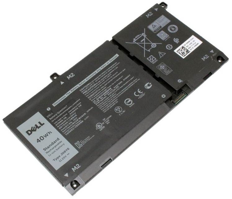 Батерия ОРИГИНАЛНА DELL  Inspiron 13 5301 14 5406 Vostro 14 5402 JK6Y6 3кл