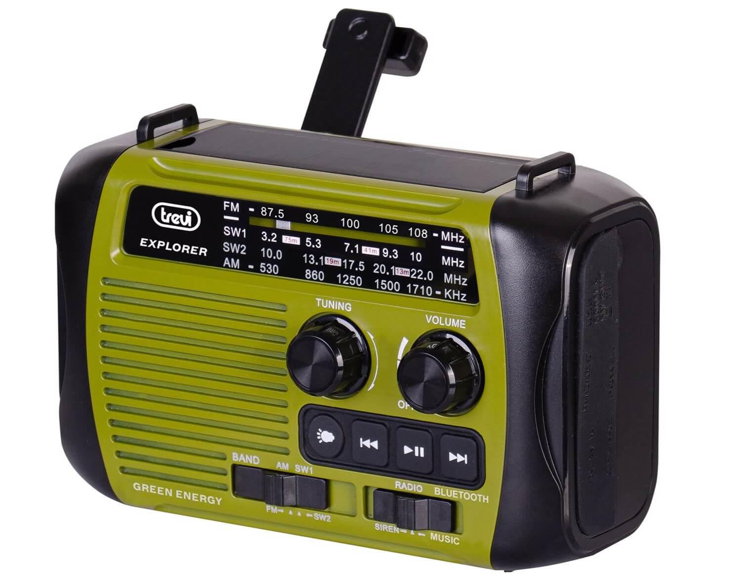 Безжичен портативен спийкър с FM радио и microSD слот - Sinox SXL5500 Emergency Speaker Bluetooth, FM (зелен-черен) | JAR Computers Безжичен портативен спийкър с FM радио и microSD слот - Sinox SXL5500 Emergency Speaker Bluetooth, FM (зелен-черен)