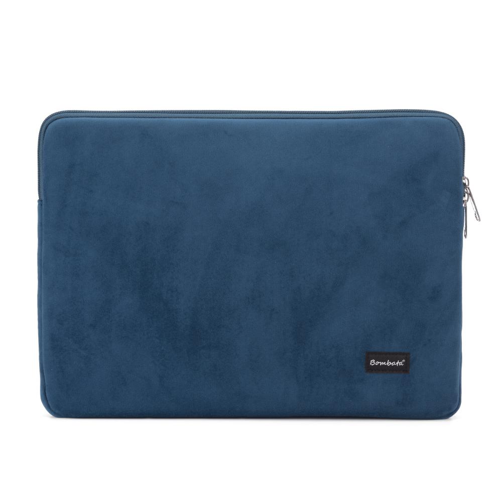Чанта Bombata Sleeve Velvet 13-14 inch Dark blue