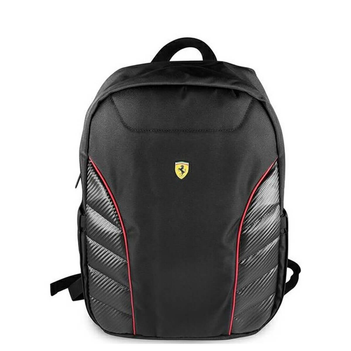 Дизайнерска раница за преносими компютри до 15.6 инча - Ferrari Scuderia Collection Backpack New Edition 15.6 (черен) | JAR Computers Дизайнерска раница за преносими компютри до 15.6 инча - Ferrari Scuderia Collection Backpack New Edition 15.6 (черен)