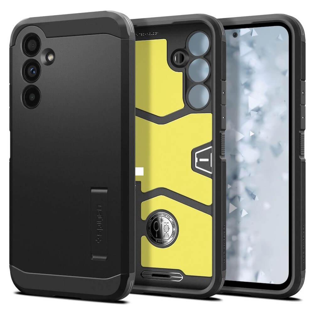 Хибриден кейс с най-висока степен на защита за Galaxy A54 5G - Spigen Tough Armor Case (черен) | JAR Computers Хибриден кейс с най-висока степен на защита за Galaxy A54 5G - Spigen Tough Armor Case (черен)