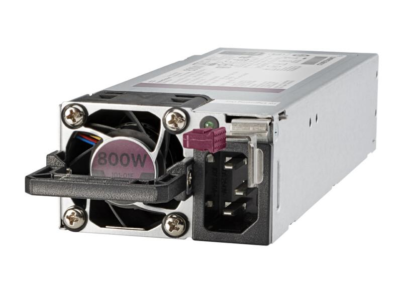 HPE 800W Flex Slot Titanium Hot Plug Low Halogen Power Supply Kit захранващ блок Шнур ATX Сив