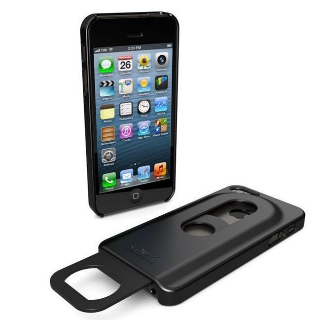 Кейс и отварачка за бутилки за iPhone 5, iPhone 5S, iPhone SE - Opena bottle opener (черен) | JAR Computers Кейс и отварачка за бутилки за iPhone 5, iPhone 5S, iPhone SE - Opena bottle opener (черен)