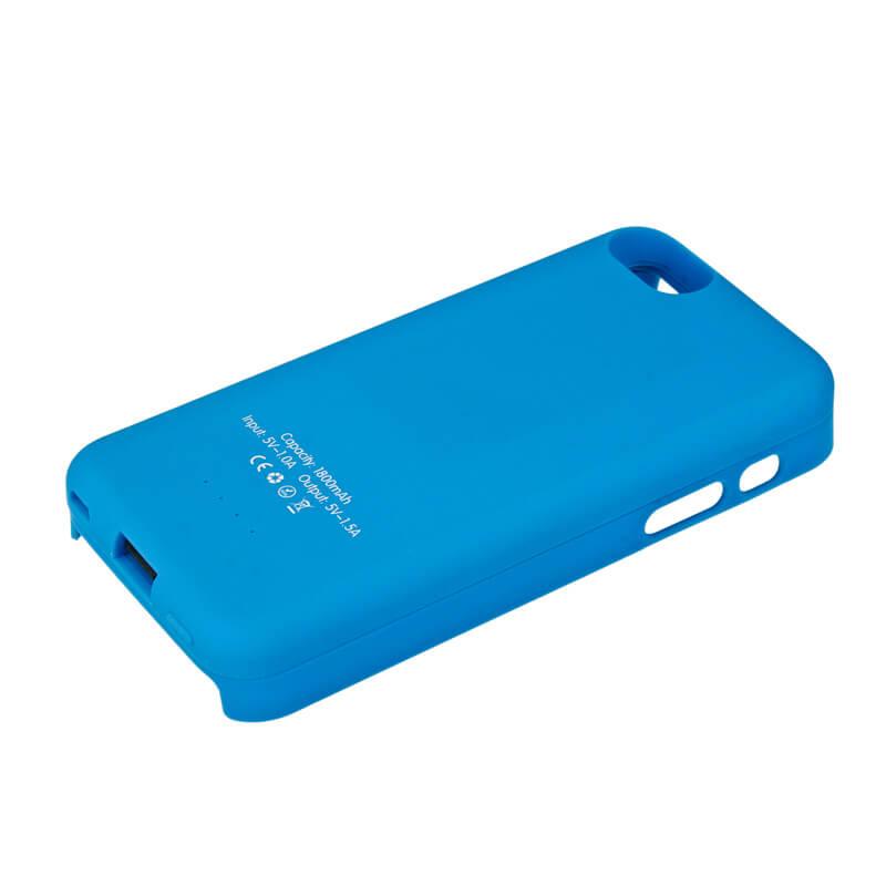 Кейс и вградена батерия 1800 mAh за iPhone 5, iPhone 5S, iPhone SE - Patona Magnetic Powerbank Kit (син) | JAR Computers Кейс и вградена батерия 1800 mAh за iPhone 5, iPhone 5S, iPhone SE - Patona Magnetic Powerbank Kit (син)