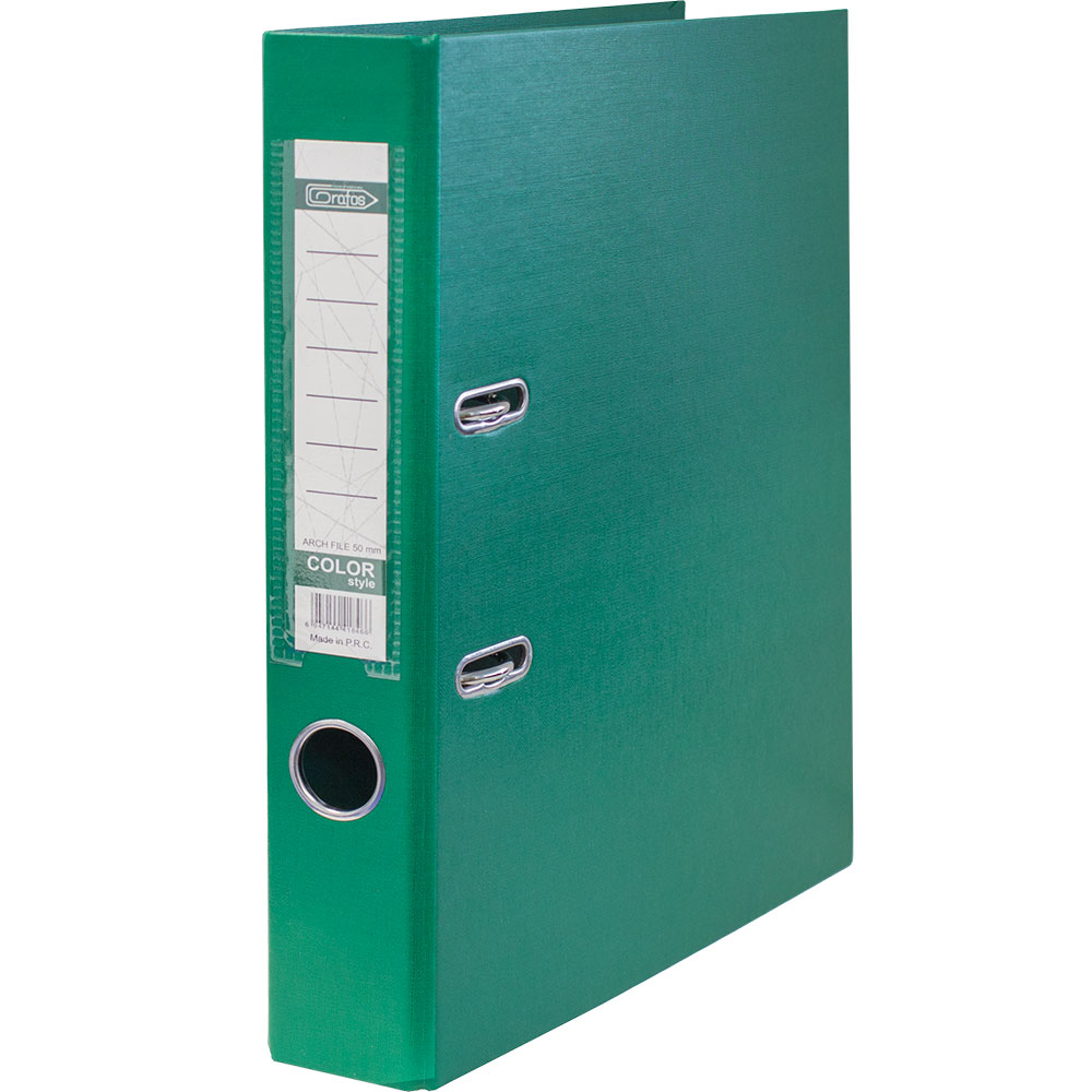 Класьор GRAFOS COLOR PP A4 5см зелен | JAR Computers Класьор GRAFOS COLOR PP A4 5см зелен