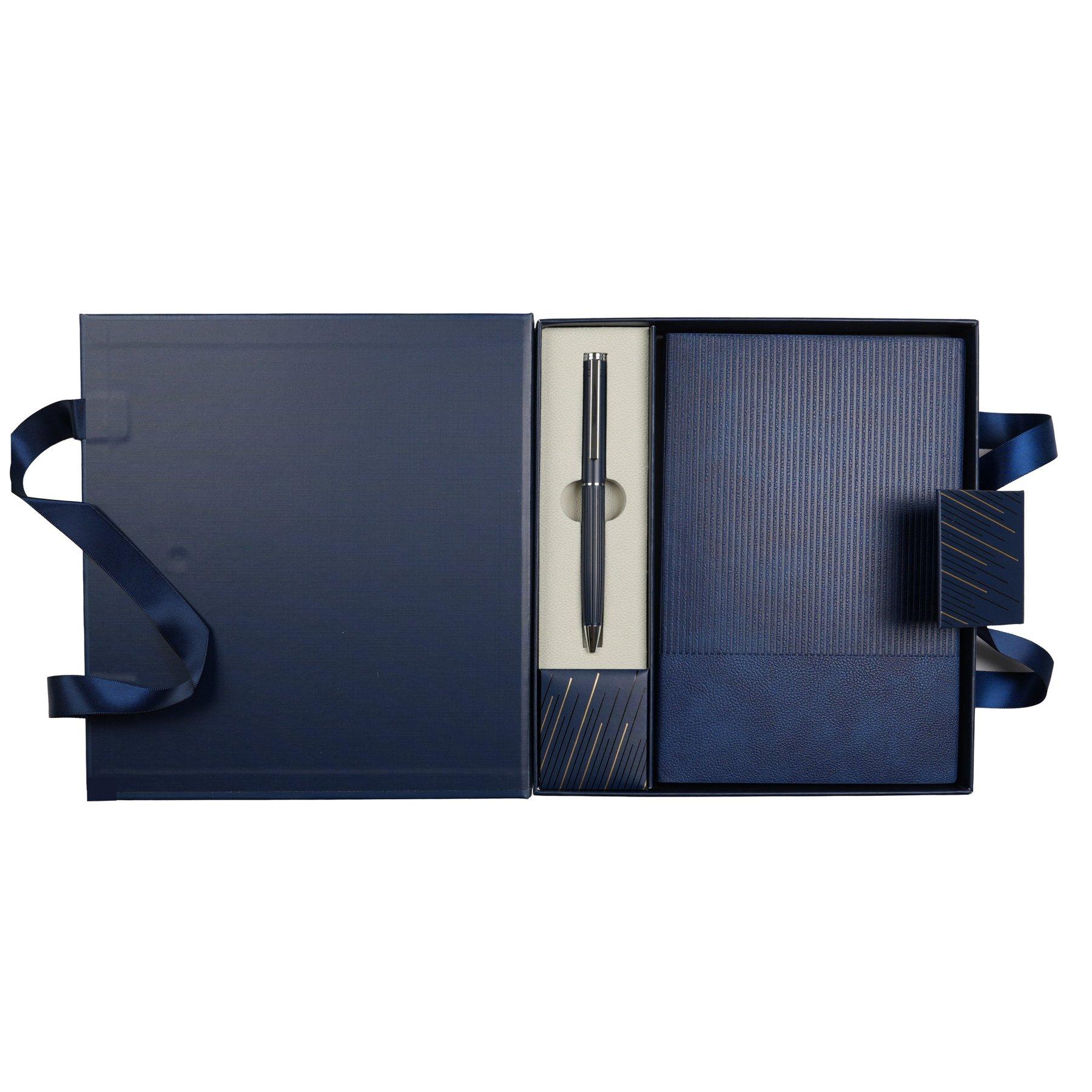 Office 1 Комплект тефтер и химикалка Matrix Blue, в кутия, сини | JAR Computers Office 1 Комплект тефтер и химикалка Matrix Blue, в кутия, сини