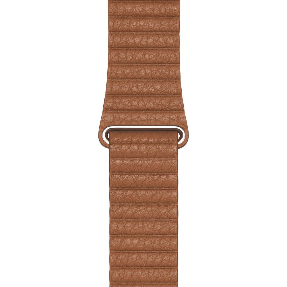 Оригинална кожена каишка за Apple Watch 42мм, 44мм, 45мм, 46мм, Ultra, Ultra 2 49мм - Apple Saddle Brown Leather Loop Medium (кафяв) | JAR Computers Оригинална кожена каишка за Apple Watch 42мм, 44мм, 45мм, 46мм, Ultra, Ultra 2 49мм - Apple Saddle Brown Leather Loop Medium (кафяв)