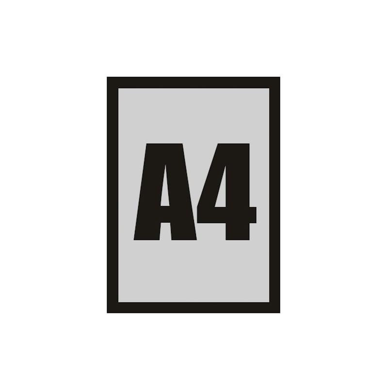 Рамка, магнитна, A4, черна | JAR Computers Рамка, магнитна, A4, черна