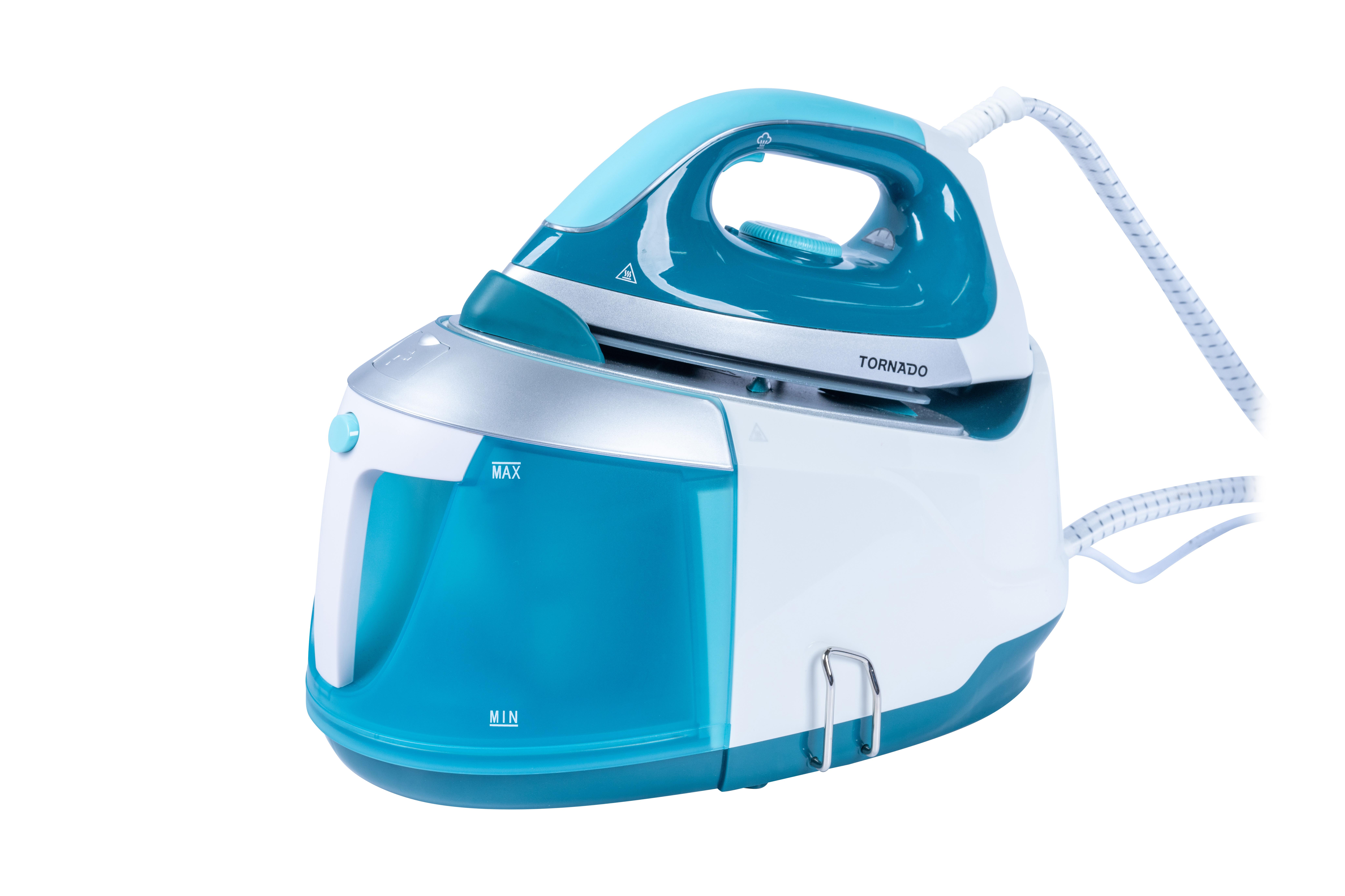 Tornado Steam ironing station TSS-2400D Blue/White - PN TSS-2400D | JAR Computers Tornado Steam ironing station TSS-2400D Blue/White - PN TSS-2400D