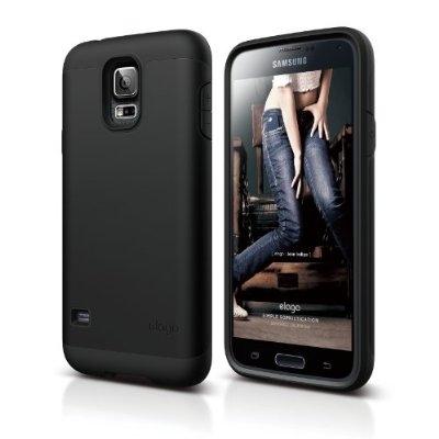Удароустойчив хибриден кейс за Samsung Galaxy S5 SM-G900, Samsung Galaxy S5 Neo - Elago Duro Case (черен) | JAR Computers Удароустойчив хибриден кейс за Samsung Galaxy S5 SM-G900, Samsung Galaxy S5 Neo - Elago Duro Case (черен)