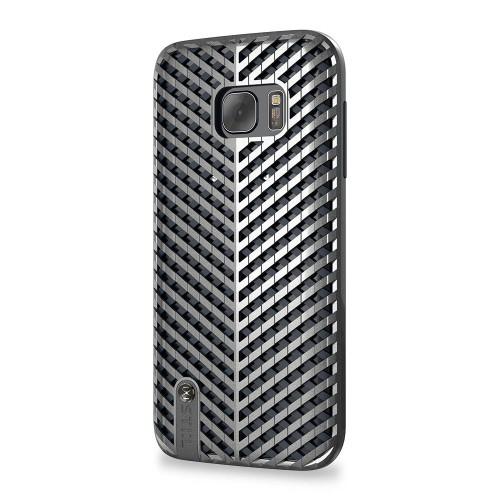 Удароустойчив хибриден кейс за Samsung Galaxy S7 - STILMIND Kaiser Case (сребрист) | JAR Computers Удароустойчив хибриден кейс за Samsung Galaxy S7 - STILMIND Kaiser Case (сребрист)