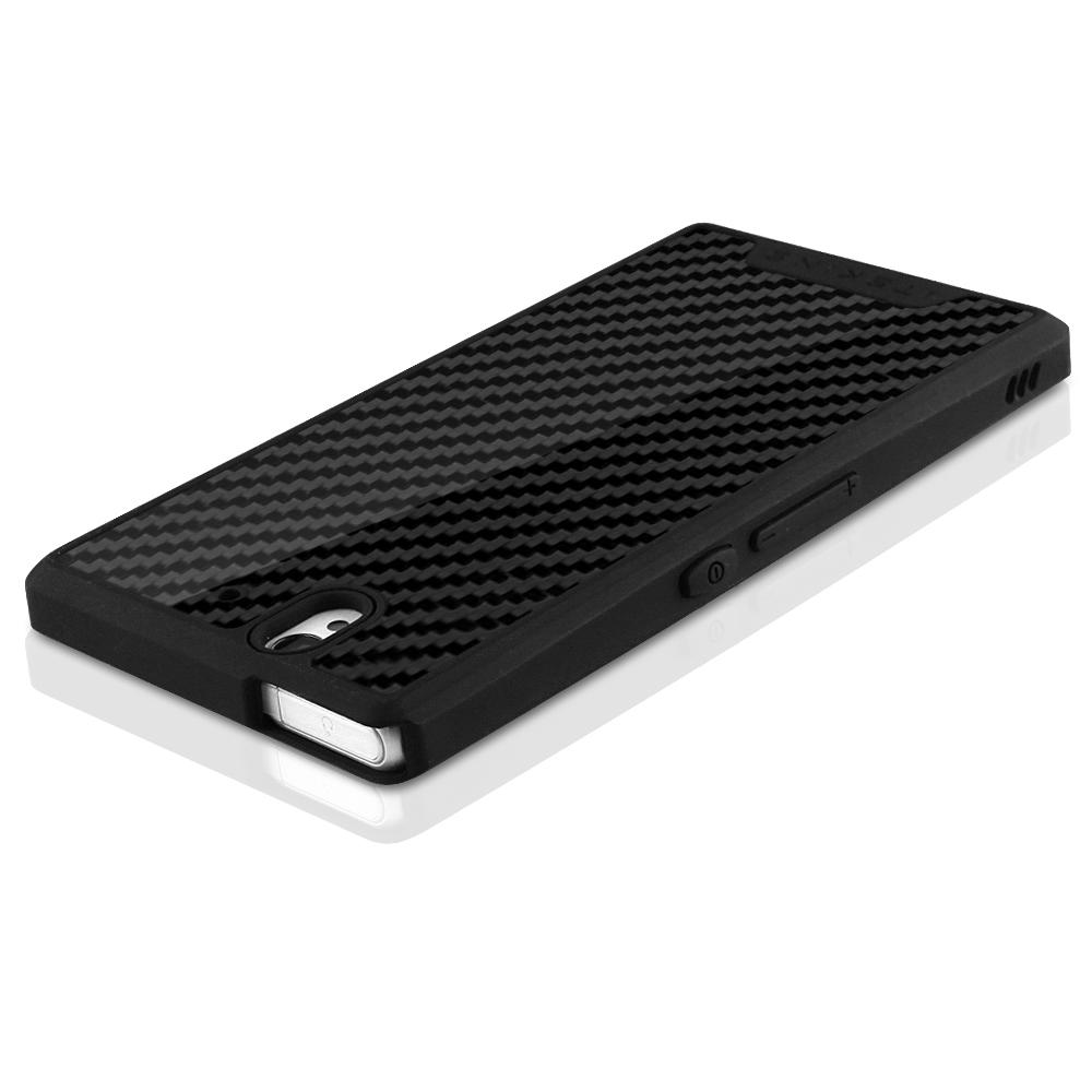 Уникален карбонов кейс за Sony Xperia Z - Itskins Atom Sheen Carbon (черен) | JAR Computers Уникален карбонов кейс за Sony Xperia Z - Itskins Atom Sheen Carbon (черен)